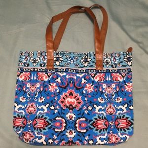 Floral tote
